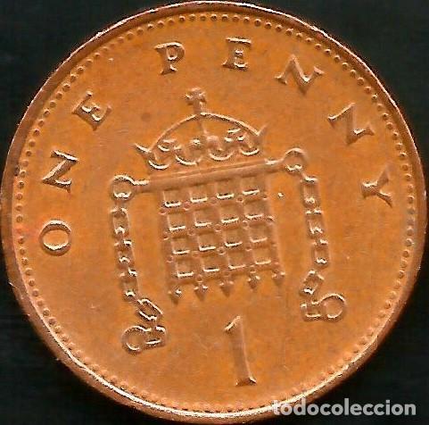 Monedas antiguas de Europa: REINO UNIDO 2000 - 1 PENNY - KM 986 - CIRCULADA