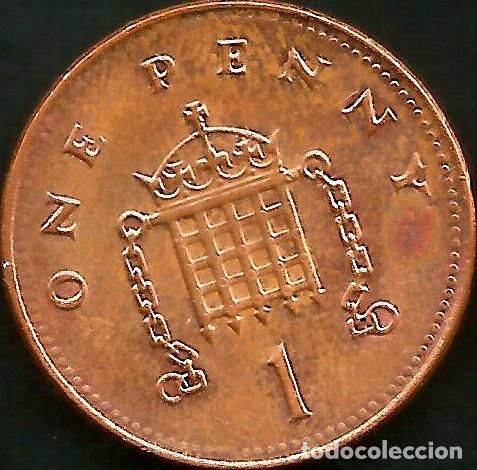 Monedas antiguas de Europa: REINO UNIDO 2004 - 1 PENNY - KM 986 - CIRCULADA