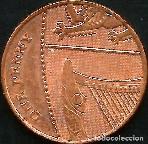 Monedas antiguas de Europa: REINO UNIDO 2008 - 1 PENNY - KM 1107 - CIRCULADA