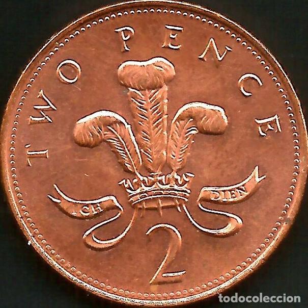Monedas antiguas de Europa: REINO UNIDO 2000 - 2 PENCE - KM 987 - CIRCULADA