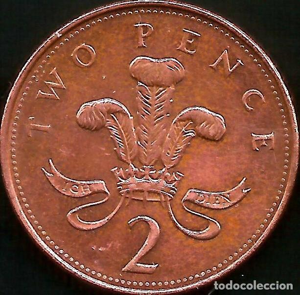 Monedas antiguas de Europa: REINO UNIDO 2007 - 2 PENCE - KM 987 - CIRCULADA