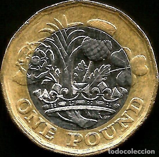 Monedas antiguas de Europa: REINO UNIDO 2018 - 1 POUND - KM 1378 - CIRCULADA