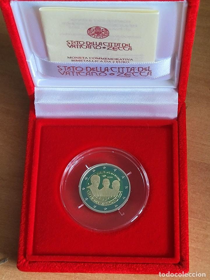 Monnaies anciennes de Europe: 2 Euros Vaticano PROOF 2024 - 150 a&ntilde;os del nacimiento de Guglielmo Marconi
