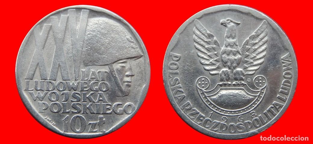 Monedas antiguas de Europa: 10 ZLOTE ZLOTYCH 1968 POLONIA-144533