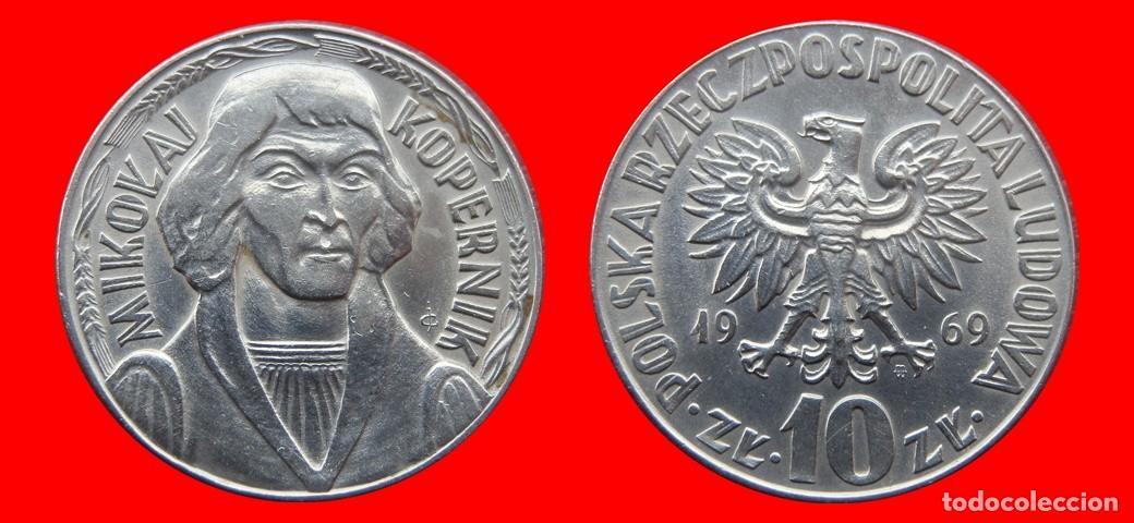 Monedas antiguas de Europa: 10 ZLOTE ZLOTYCH 1969 POLONIA-144534