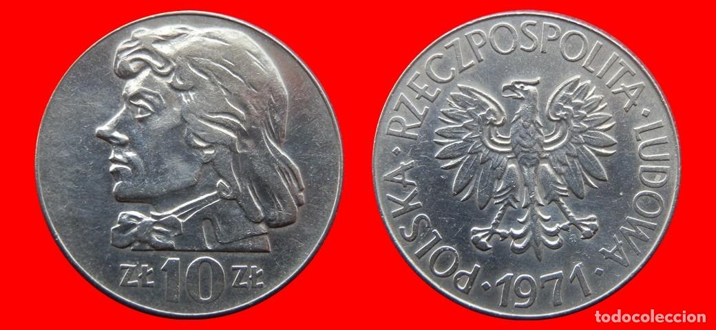 Monedas antiguas de Europa: 10 ZLOTE ZLOTYCH 1971 POLONIA-144535