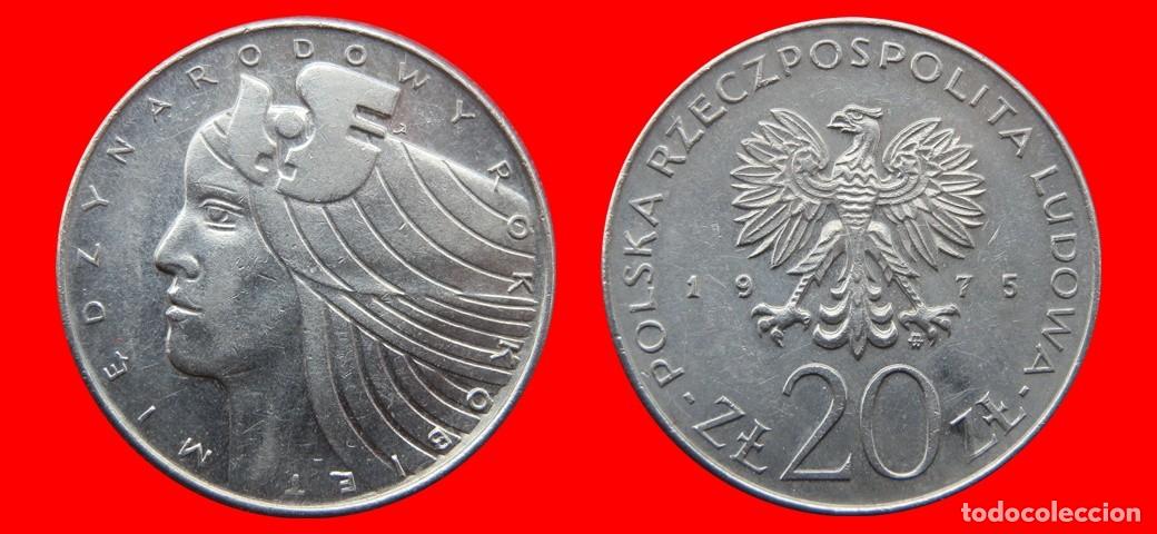 Monedas antiguas de Europa: 20 ZLOTE ZLOTYCH 1975 POLONIA-144536