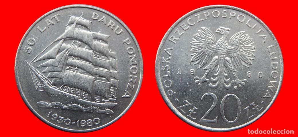 Monedas antiguas de Europa: 20 ZLOTE ZLOTYCH 1980 POLONIA-144539