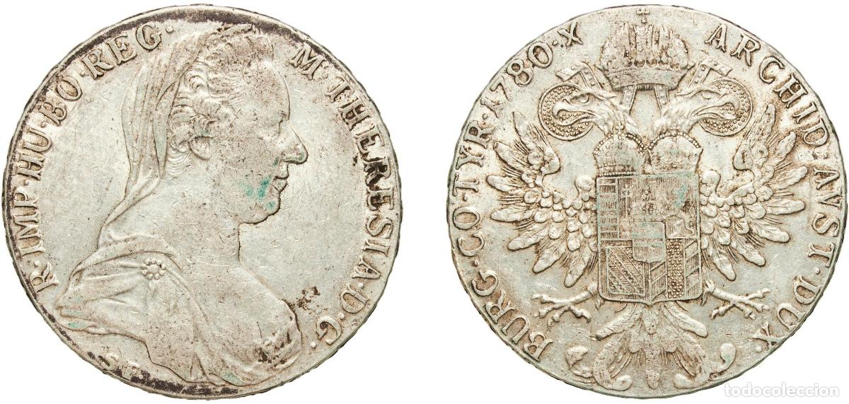 Monedas antiguas de Europa: Austria Empire 1780 SF 1 Thaler - Maria Theresia Silver (.833) Royal Mint (Tower Hill) 28.07g XF K