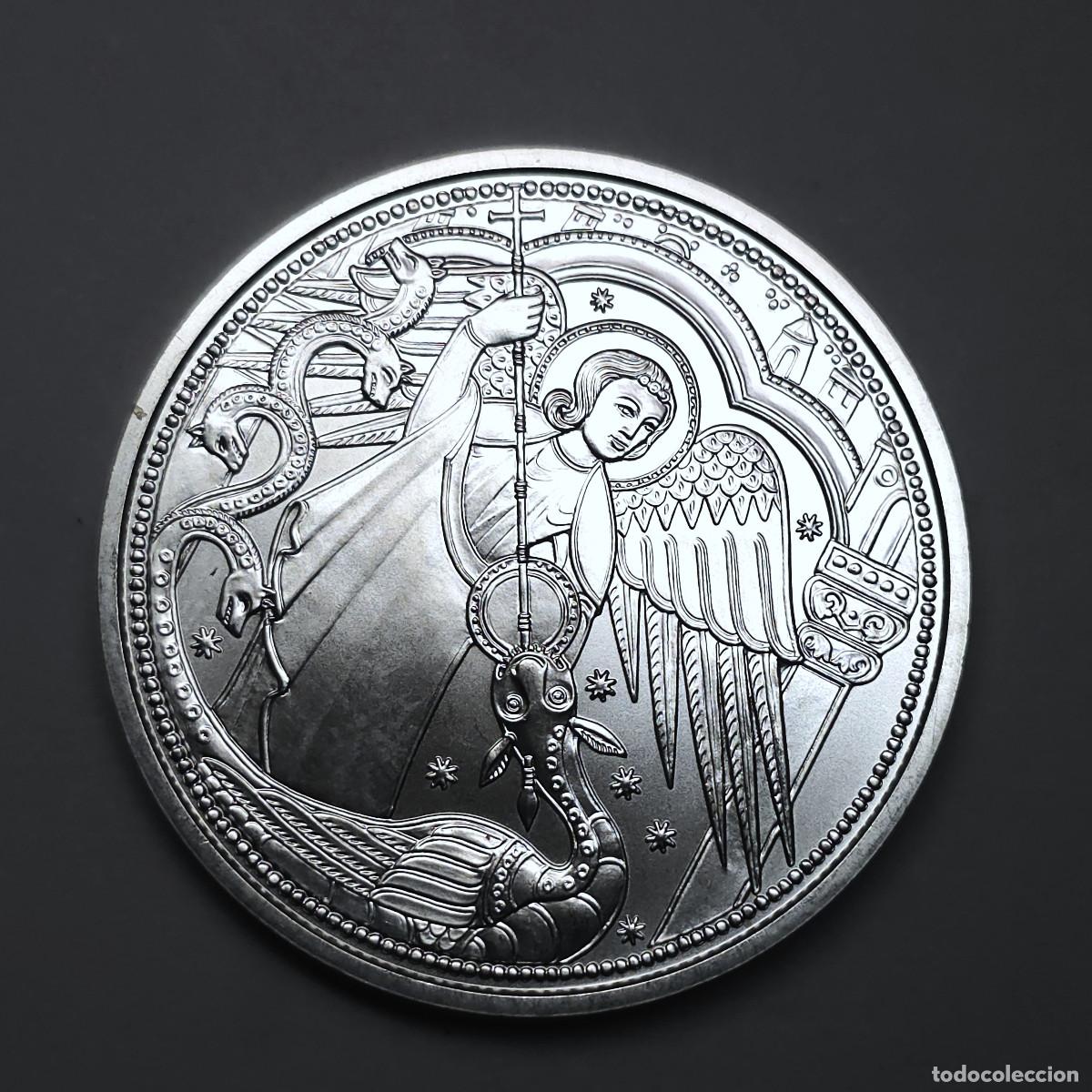 Monedas antiguas de Europa: MONEDA PLATA AUSTRIA 10 EUROS 2017 ARCANGEL MIGUEL SC