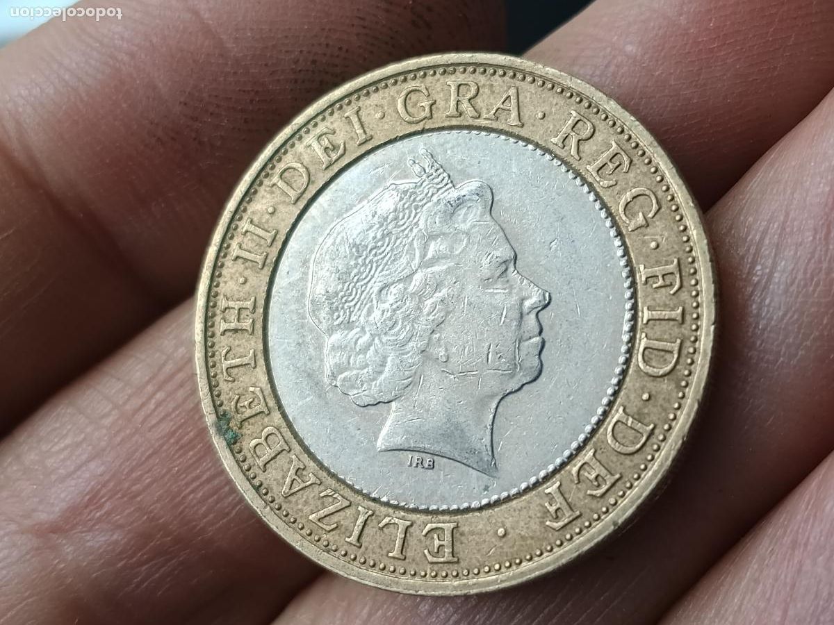 Monedas antiguas de Europa: Reino Unido. 2 libras de 2000