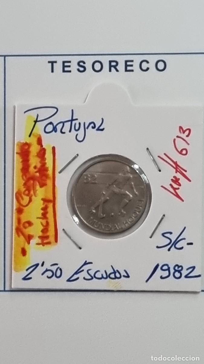 Monedas antiguas de Europa: PORTUGAL: MONEDA 2,50 ESCUDOS 1982 S/C- &rdquo;25&ordm; Campeonato Hockey Patines&rdquo; - KM#613 - Ref.: 046