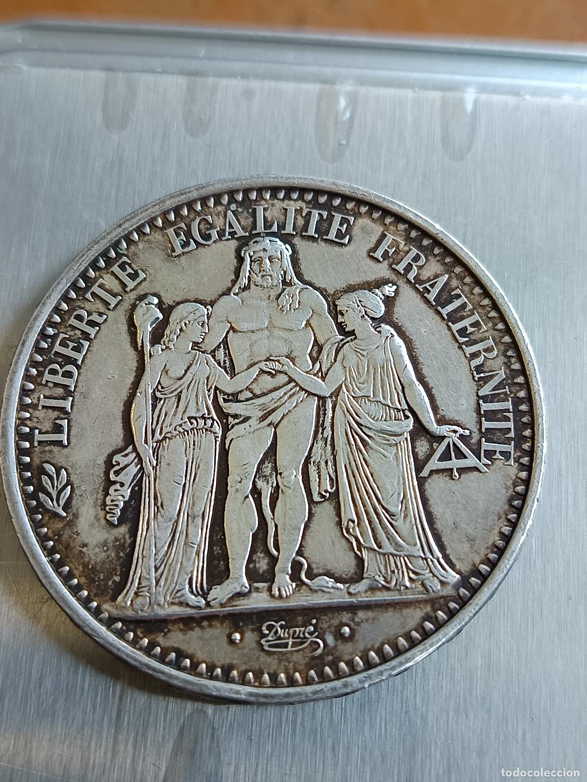 Monedas antiguas de Europa: MONEDA DE PLATA DE 10 FRANCOS, DE FRANCIA,A&Ntilde;O 1967. &rdquo;LA SEMBRADORA &rdquo;, 25,07 GRS.