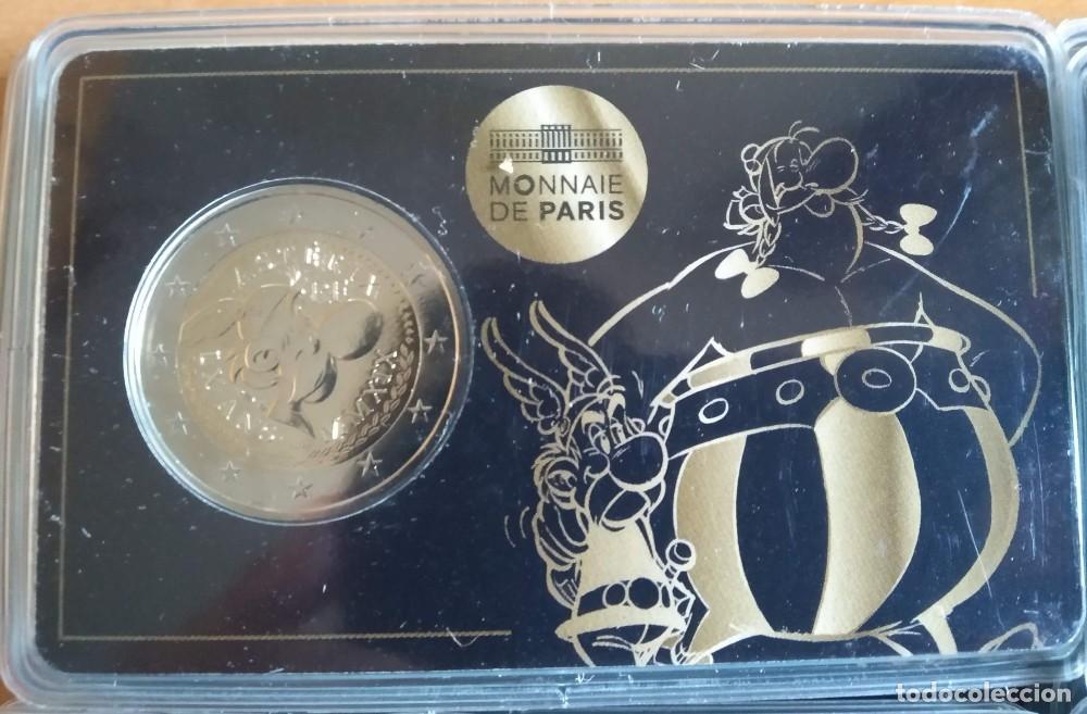 Monedas antiguas de Europa: MONEDA 2 EUROS CONMEMORATIVA FRANCIA 2019 - 60 A&Ntilde;OS DE AST&Eacute;RIX - COINCARD CON IMAGEN ASTERIX OBELIX