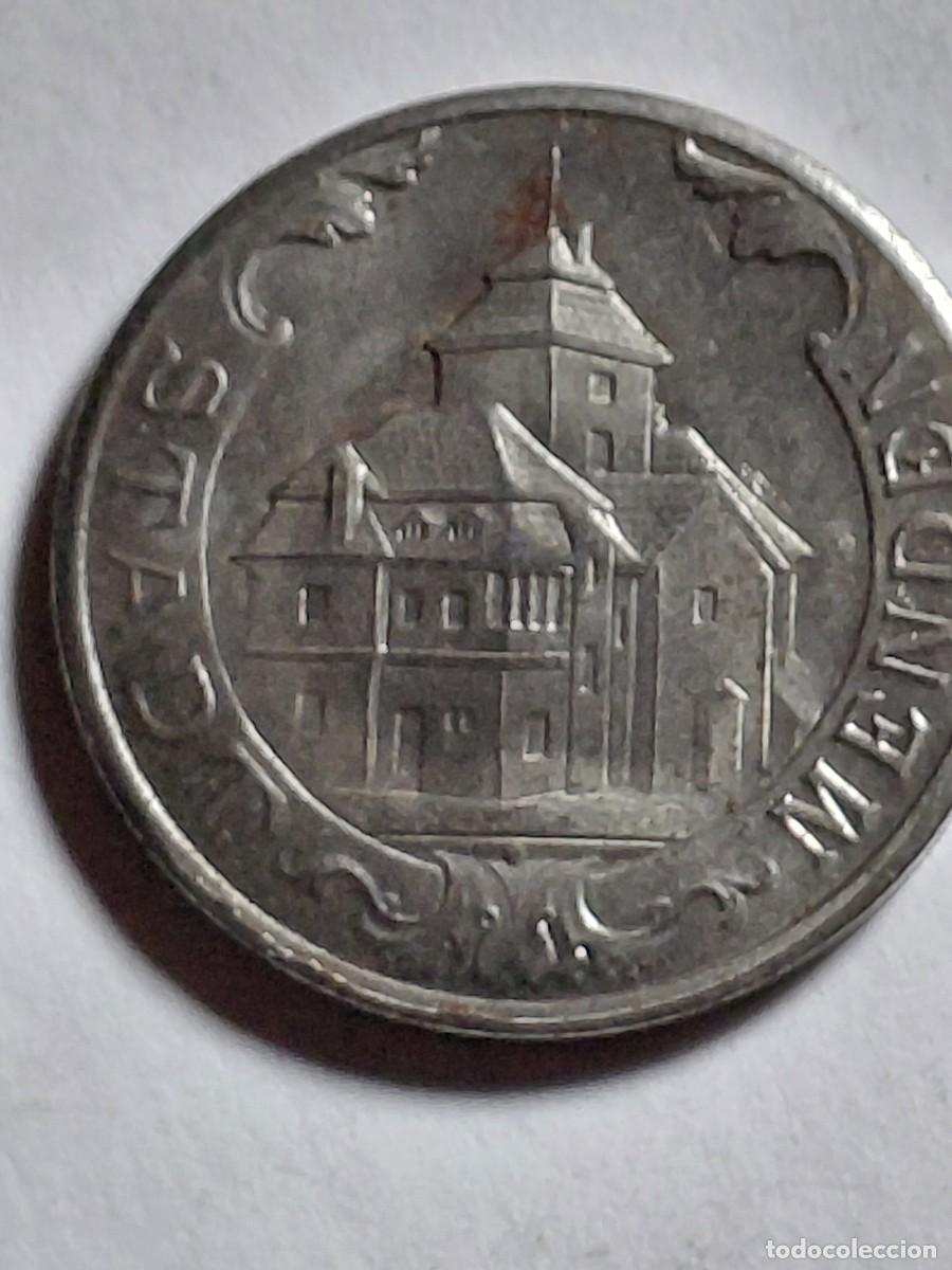 Monedas antiguas de Europa: ALEMANIA NOTGEL - MENDEN 10 PFENNIG 1920