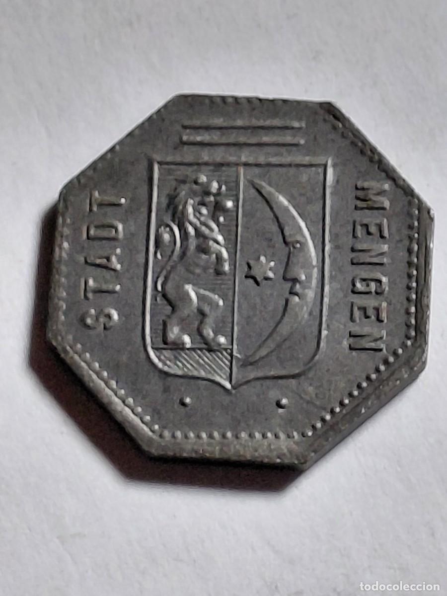 Monedas antiguas de Europa: ALEMANIA NOTGEL - MENGEN 10 PFENNIG 1918