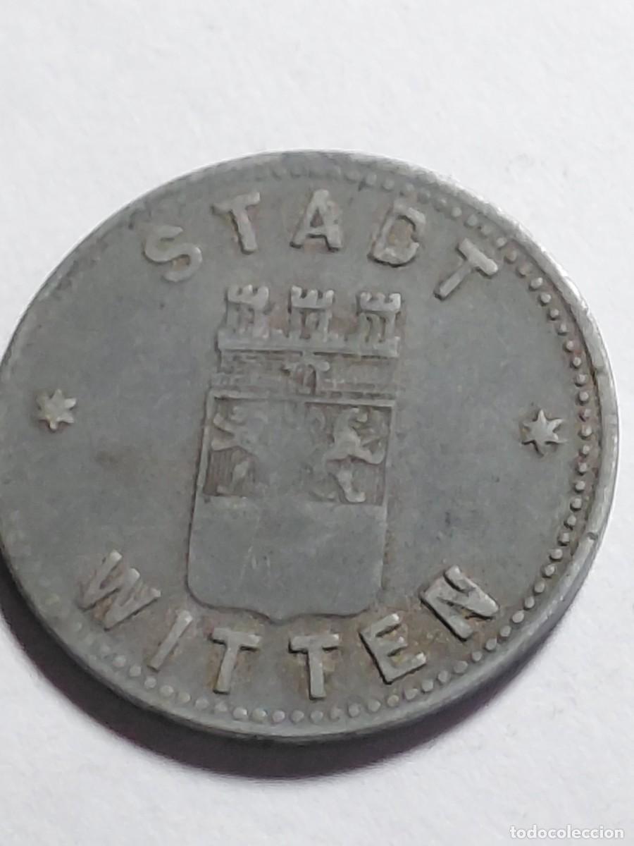 Old Coins of Europe: ALEMANIA NOTGEL - WITTEN 10 PFENNIG 1917