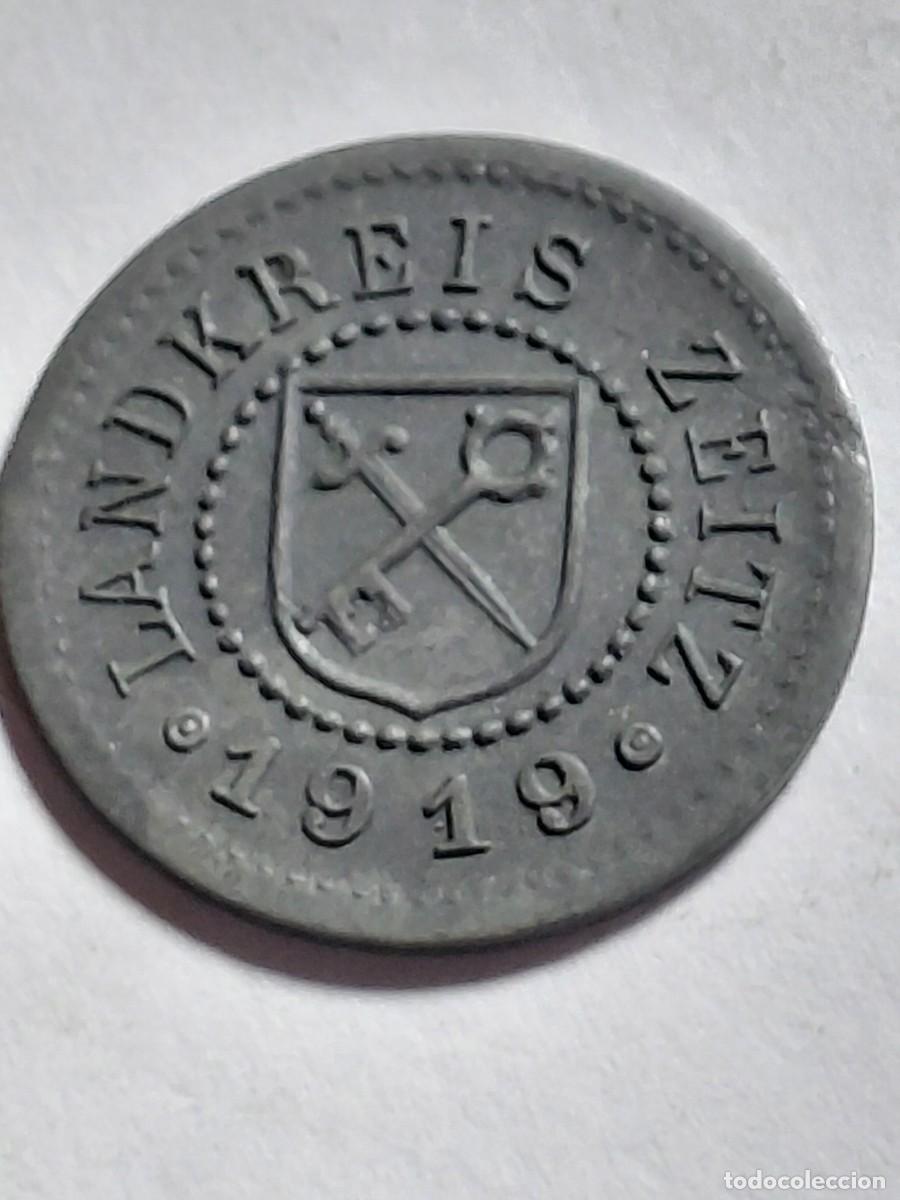 Monedas antiguas de Europa: ALEMANIA NOTGEL - ZEITZ 10 PFENNIG 1919