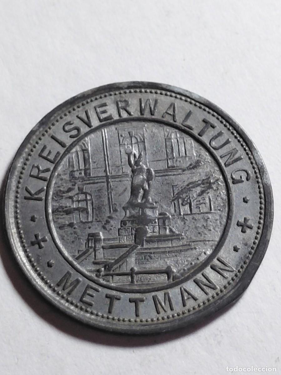Monedas antiguas de Europa: ALEMANIA NOTGEL - METTMANN 50 PFENNIG 1917