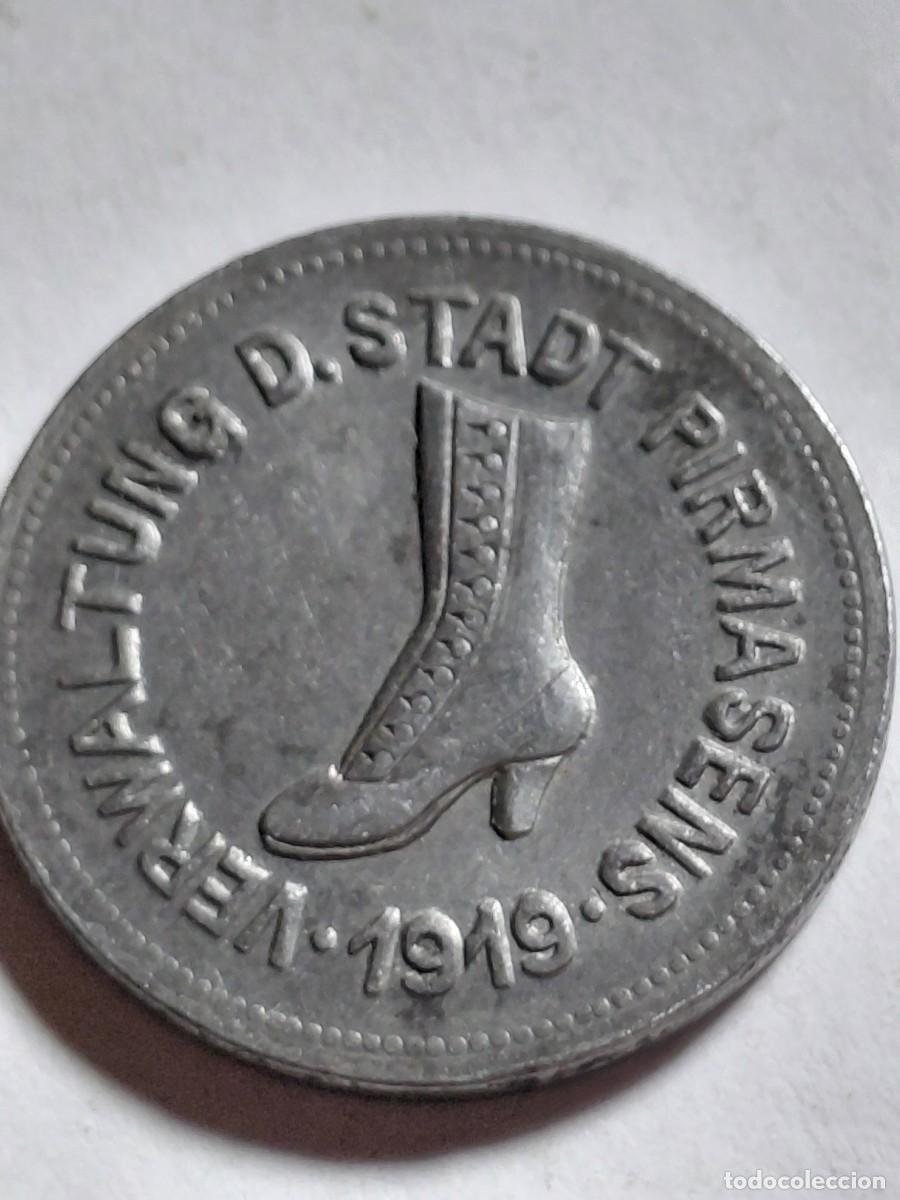 Monedas antiguas de Europa: ALEMANIA NOTGEL - PIRMASENS 10 PFENNIG 1919