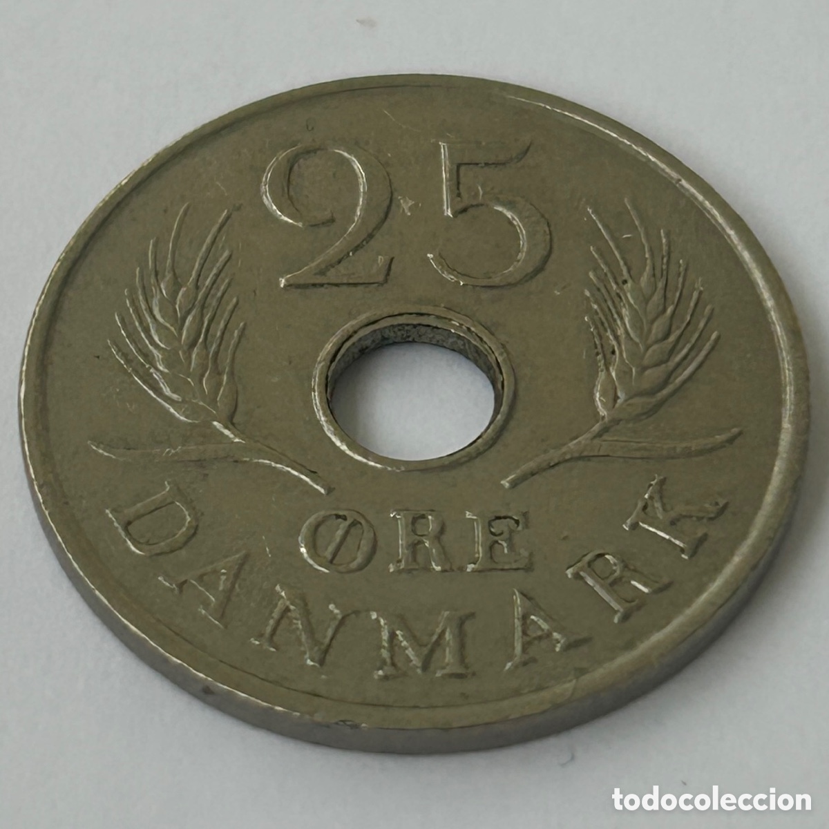 Monedas antiguas de Europa: 25 ore. 1967. Dinamarca - Foto 3