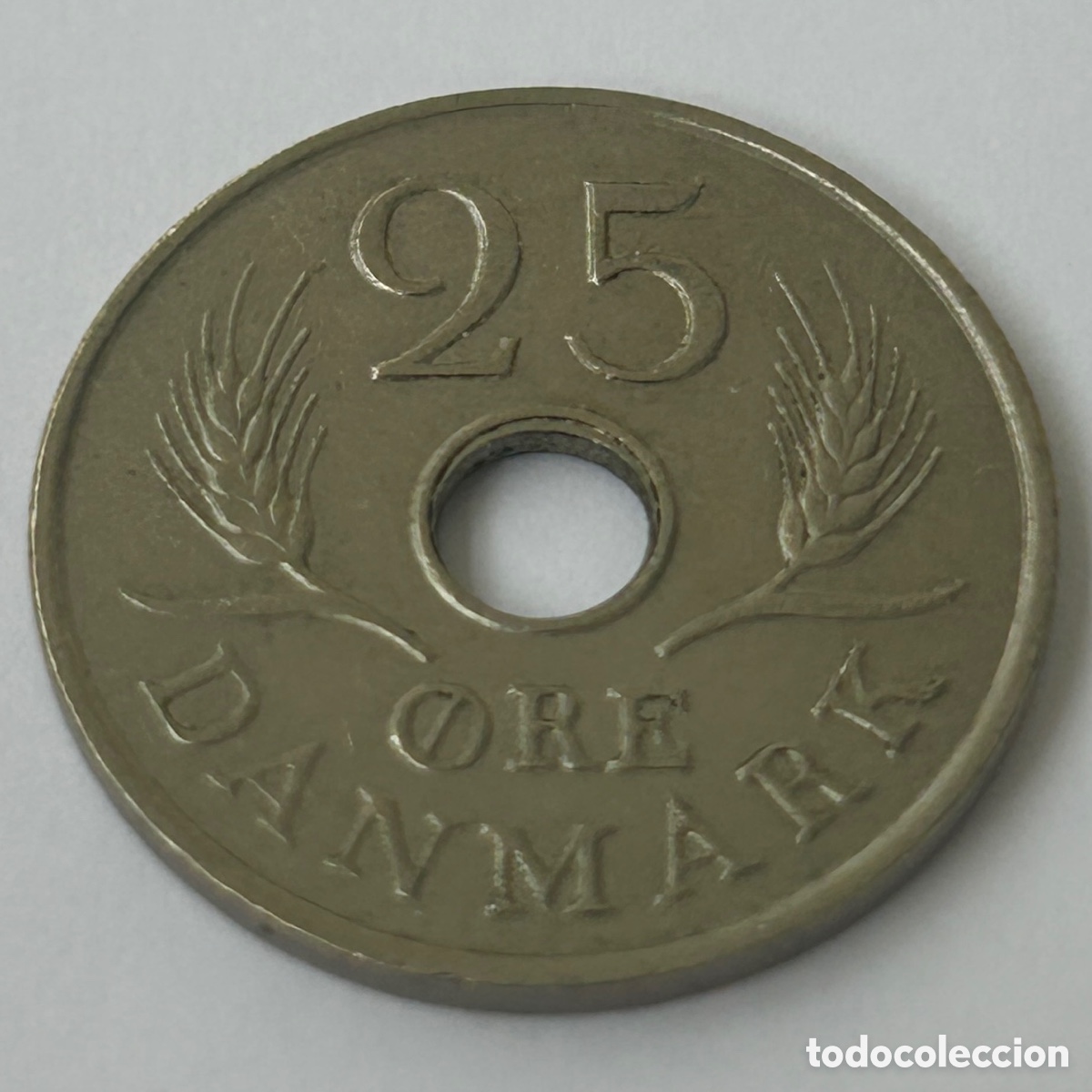 Monete antiche di Europa: 25 ore. 1967. Dinamarca