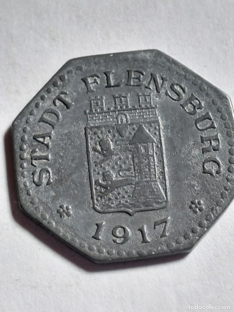 Old Coins of Europe: ALEMANIA NOTGEL - FLENSBURG 10 PFENNIG 1917