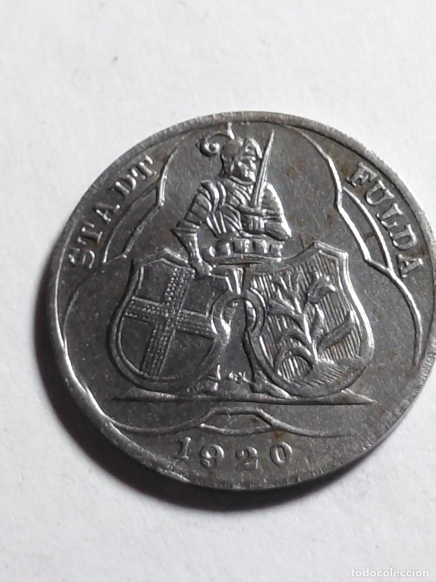 Monedas antiguas de Europa: ALEMANIA NOTGEL - FULDA 10 PFENNIG 1920