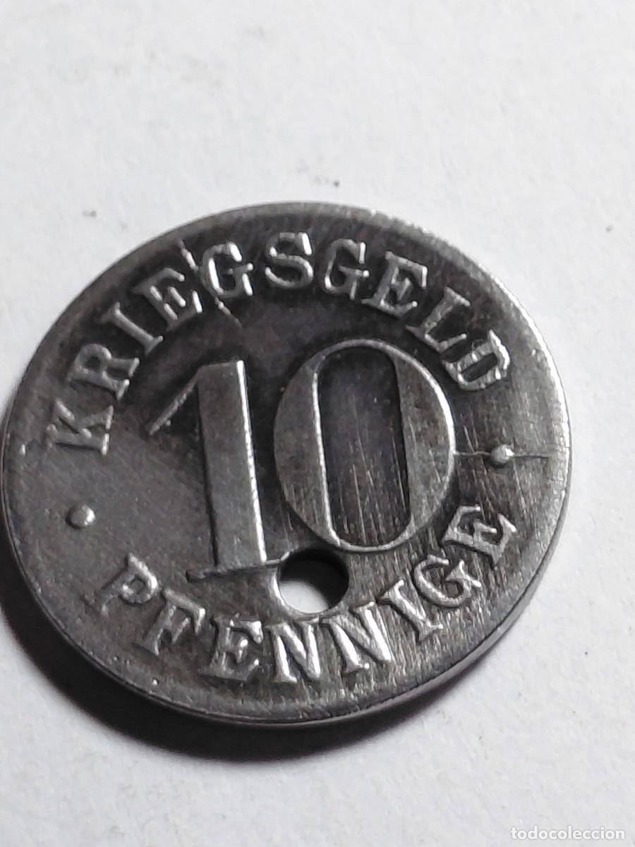 Monedas antiguas de Europa: ALEMANIA NOTGEL - HEIDELBERG 10 PFENNIG ND
