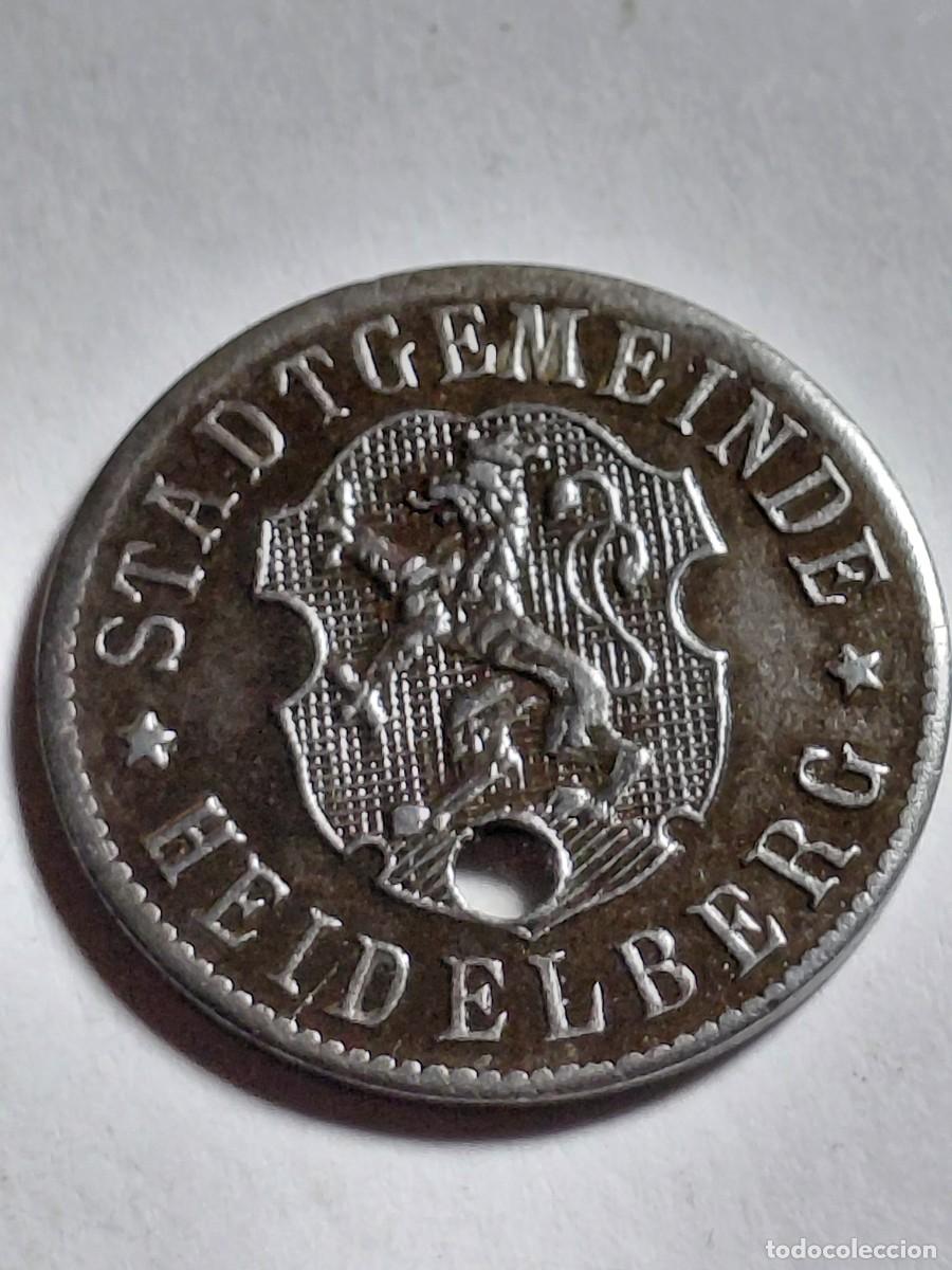 Monedas antiguas de Europa: ALEMANIA NOTGEL - HEIDELBERG 50 PFENNIG ND