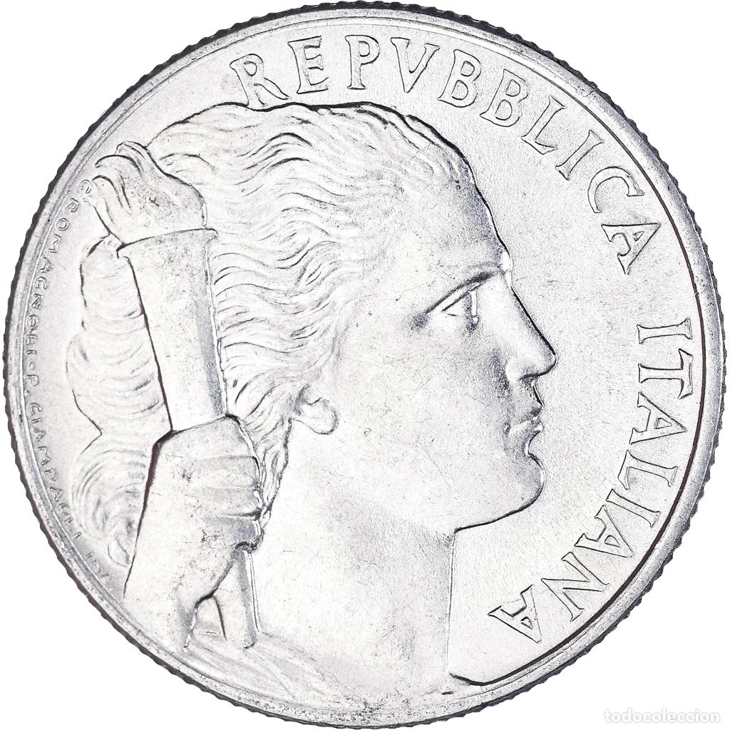 Monedas antiguas de Europa: [#1423077] Moneda, Italia, 5 Lire, 1948