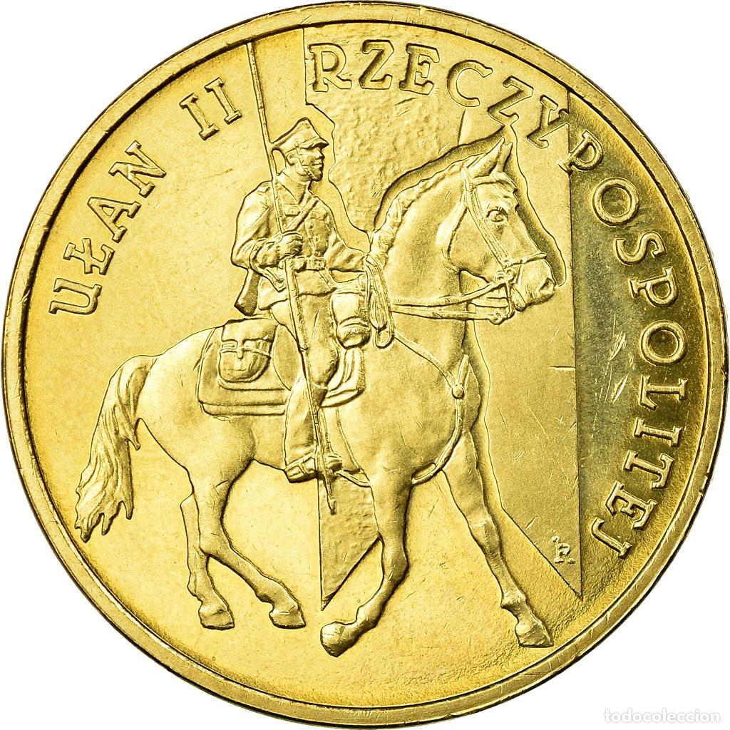 Monedas antiguas de Europa: [#589896] Moneda, Polonia, History of the Polish Cavalry - Uhlan, 2 Zlote, 2011, Warsaw