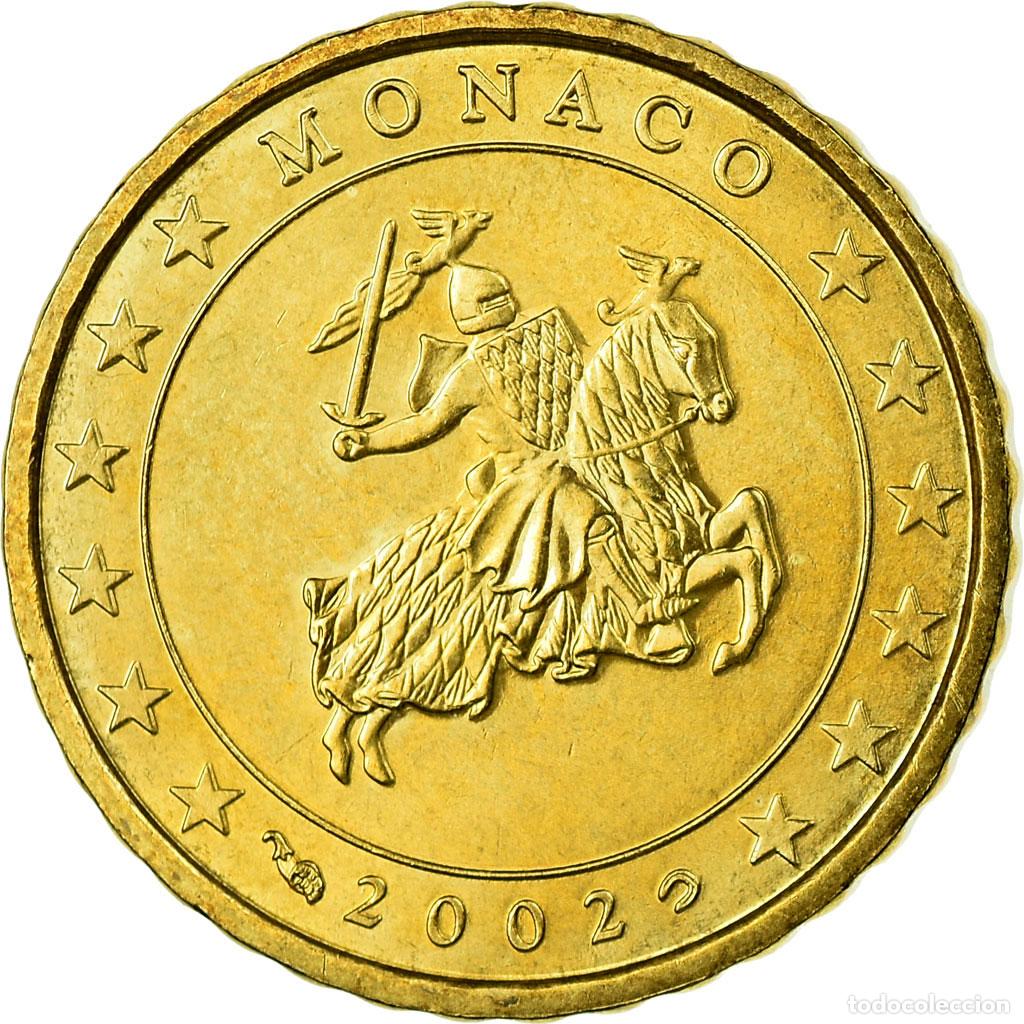 Monedas antiguas de Europa: [#733282] M&oacute;naco, 10 Euro Cent, 2002, SC, Lat&oacute;n, KM:170