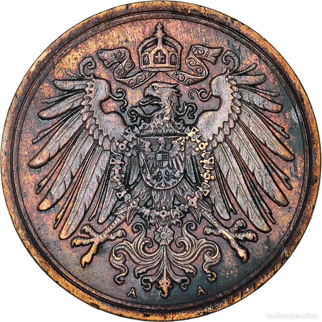 Monedas antiguas de Europa: [#365779] Moneda, ALEMANIA - IMPERIO, Wilhelm II, Pfennig, 1915, Berlin, MBC, Cobre, KM:10