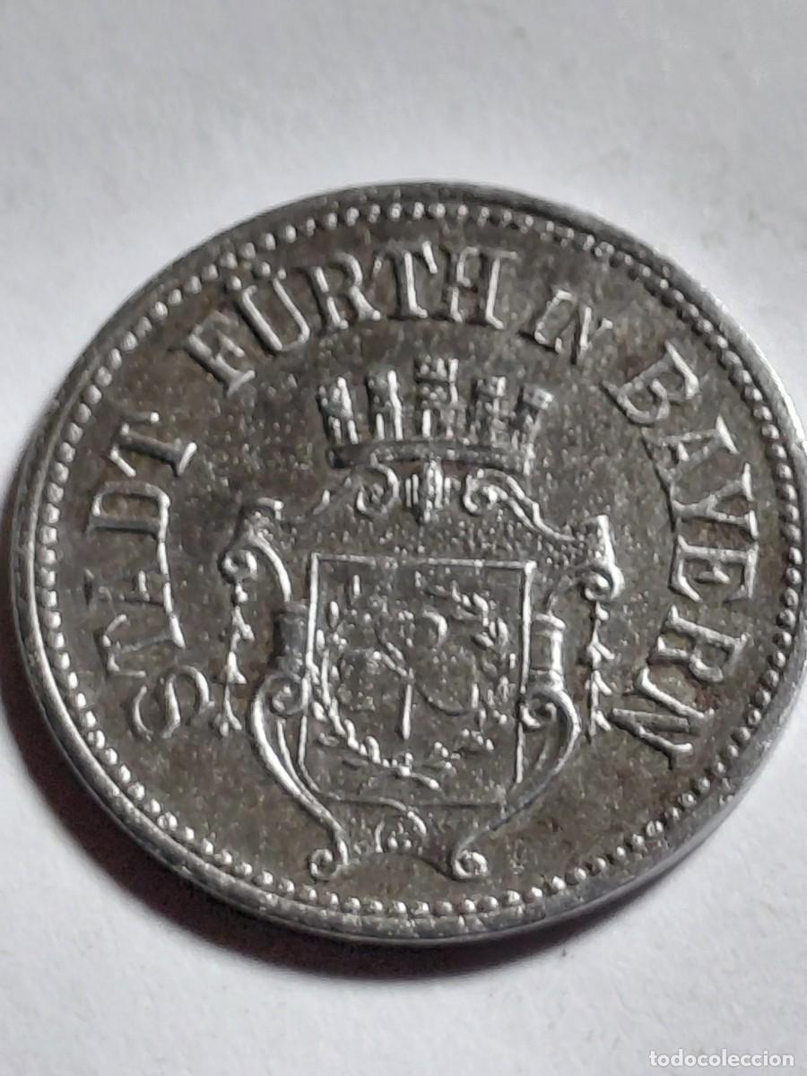 Monedas antiguas de Europa: ALEMANIA NOTGEL - FURTH IN BAYERN 50 PFENNIG 1917