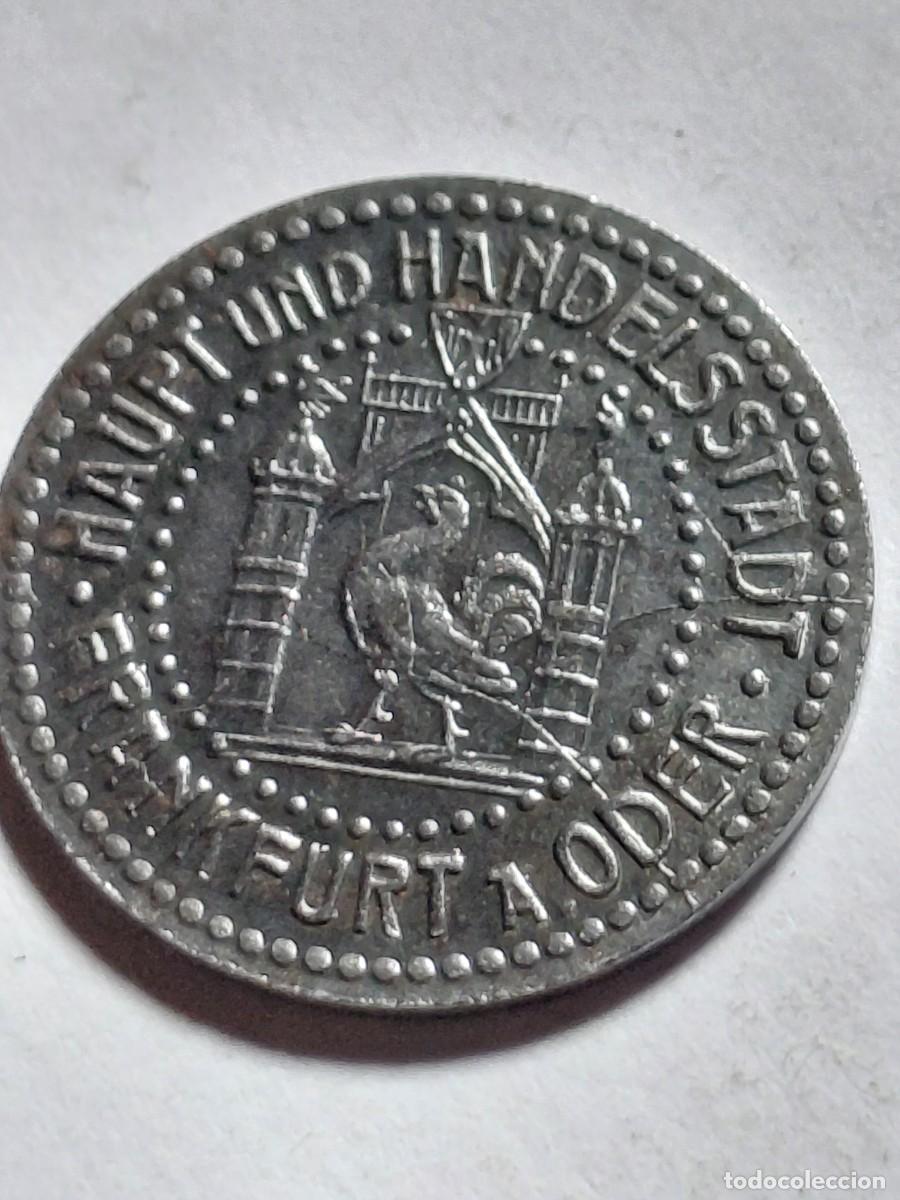 Monedas antiguas de Europa: ALEMANIA NOTGEL - FRANKFURT AN ODER 10 PFENNIG 1919