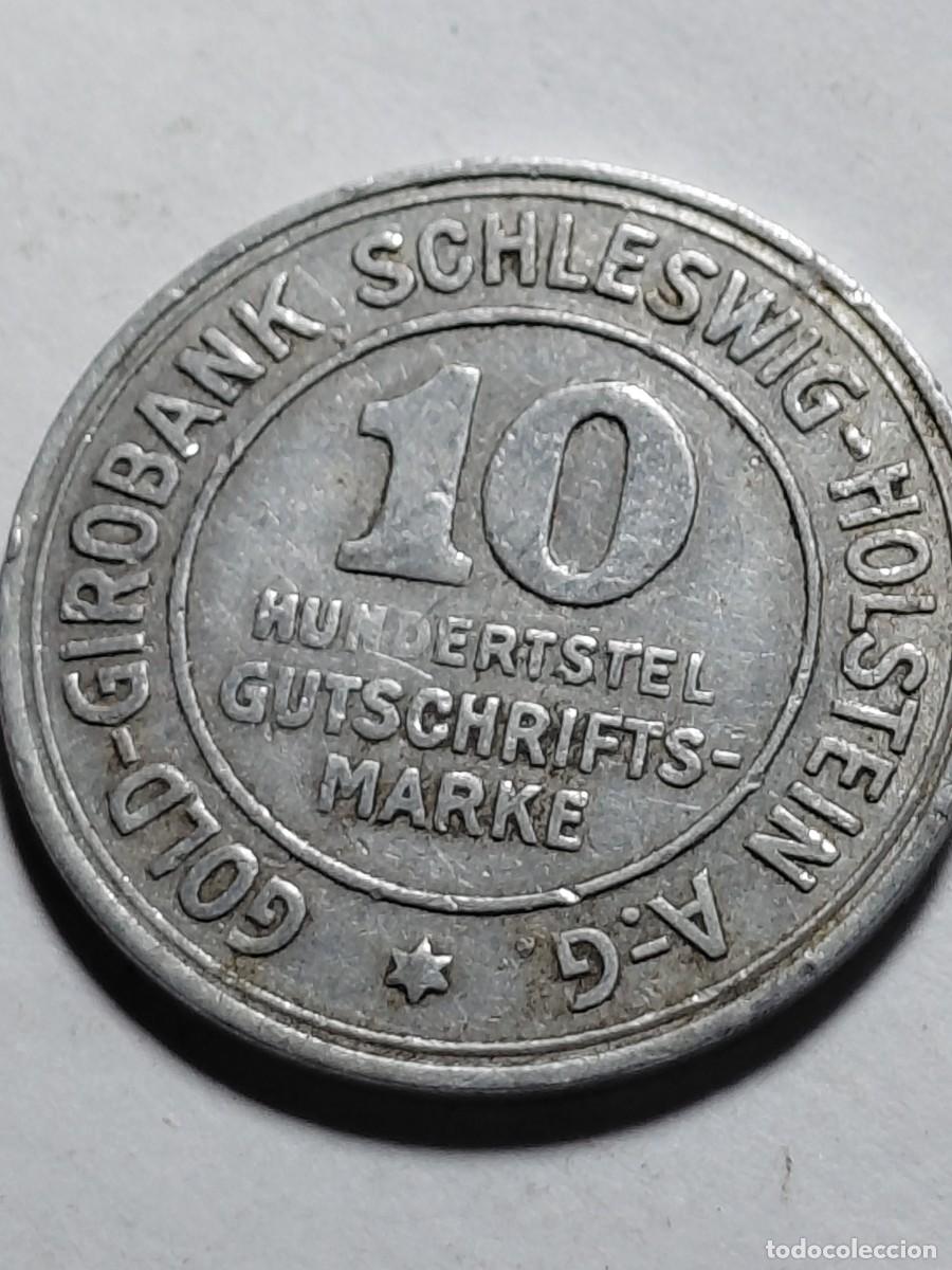 Monedas antiguas de Europa: ALEMANIA NOTGEL - SCHLESWIG HOLSTEIN - 10 MARK 1923