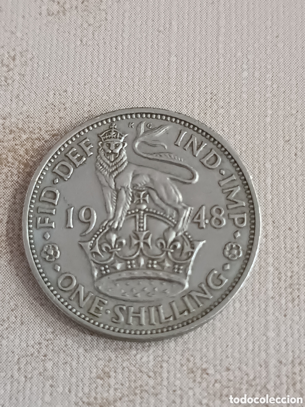Monedas antiguas de Europa: Moneda 1 chel&iacute;n Inglaterra