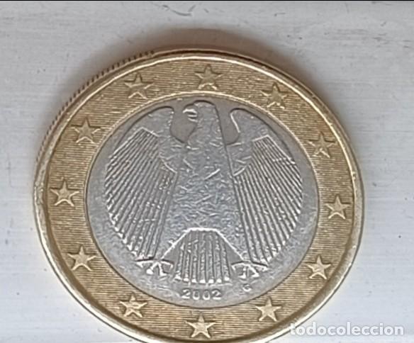 Monedas antiguas de Europa: MONEDA 1 EURO - ALEMANIA 2002 - CECA G