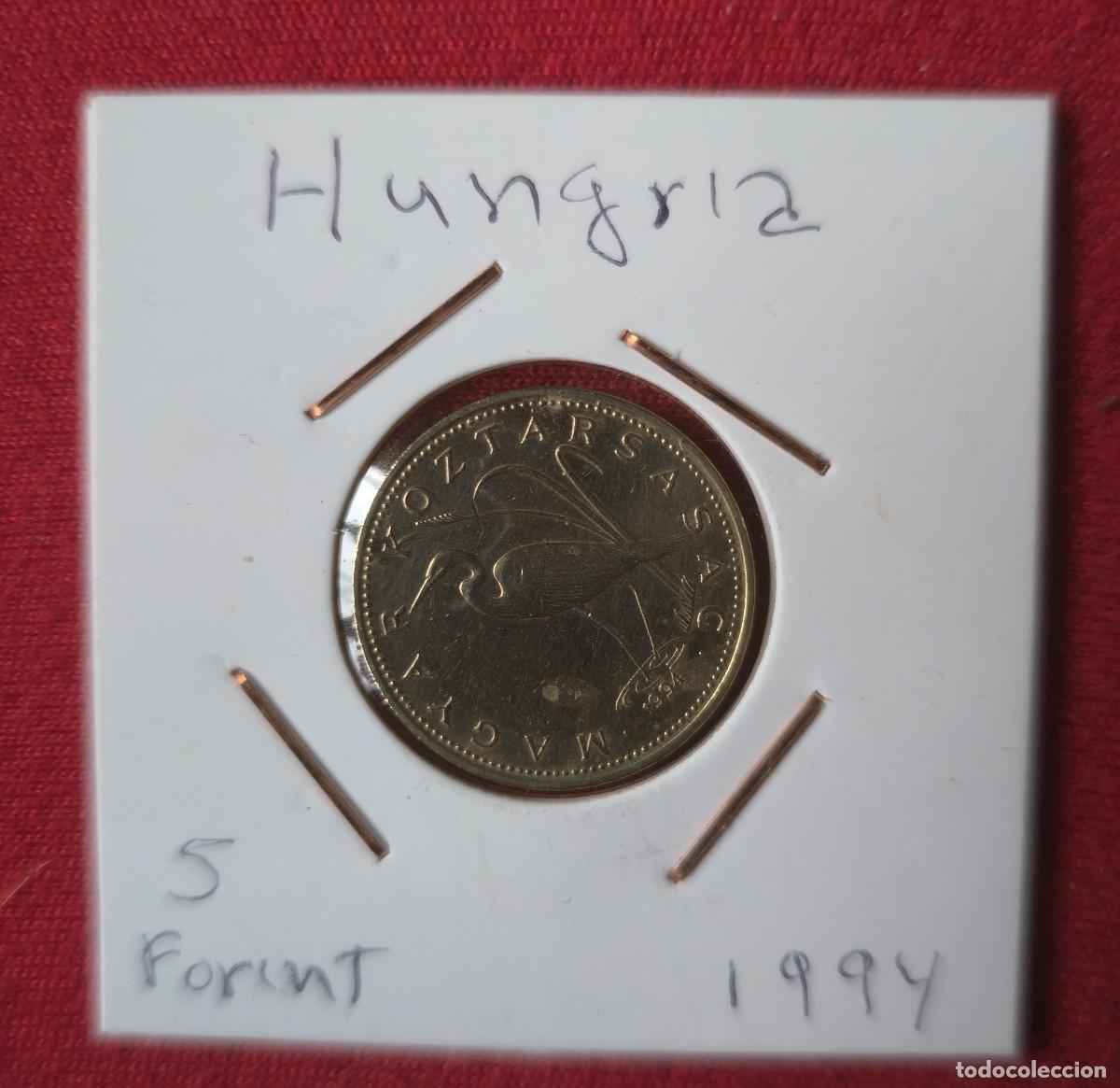 Monedas antiguas de Europa: MONEDA DE HUNGRIA 1994 - 5 FORINT - BELGIE - MONEDA ENCARTONADA