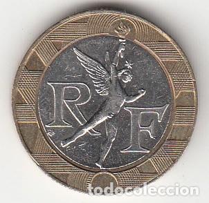 Monedas antiguas de Europa: FRANCIA - 10 FRANCOS DE 1992