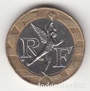 Monedas antiguas de Europa: FRANCIA - 10 FRANCOS DE 1988