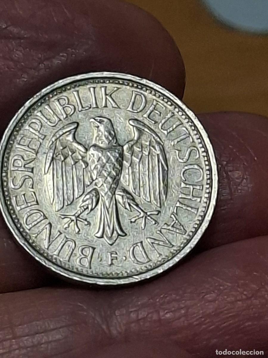 Moedas antigas da Europa: MONEDA DE ALEMANIA DE 1 MARCO DE 1979 (F)
