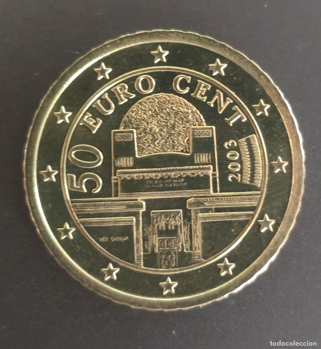 Monedas antiguas de Europa: Moneda de Austria 2003 - 50 Centimos de Euro - SACADA DE CARTERA ORIGINAL