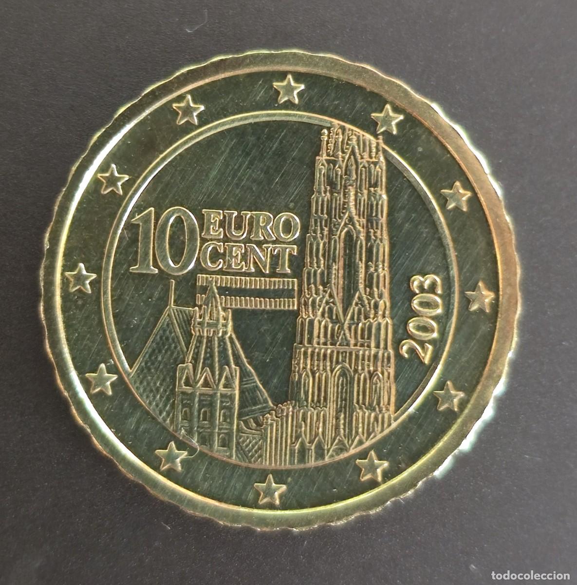 Monedas antiguas de Europa: Moneda de Austria 2003 - 10 Centimos de Euro - SACADA DE CARTERA ORIGINAL