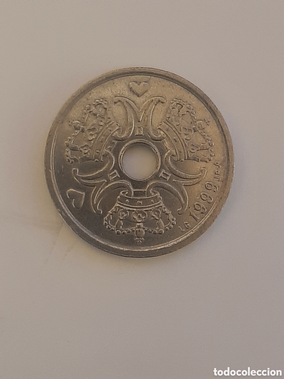 Monedas antiguas de Europa: DINAMARCA 2 KRONER 1999