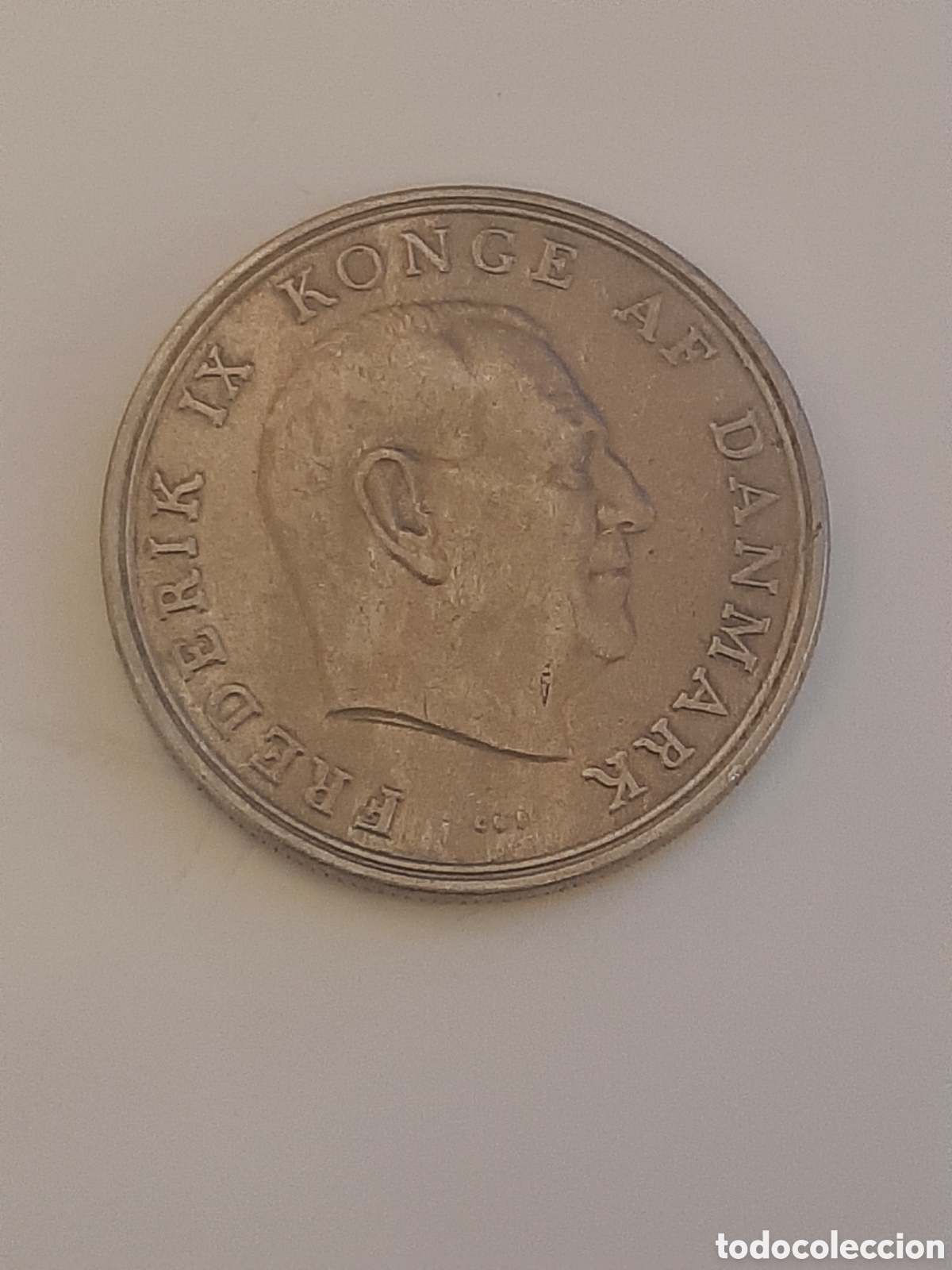 Monedas antiguas de Europa: DINAMARCA 5 KRONER 1966
