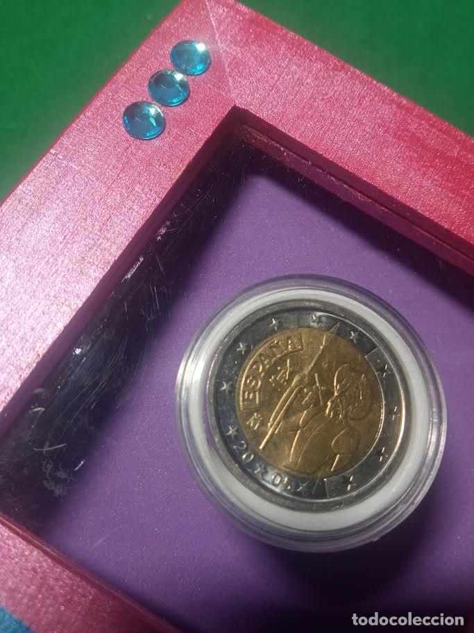 Monedas antiguas de Europa: MONEDA 2&euro; CONMEMORATIVA DE DON QUIJOTE DE LA MANCHA
