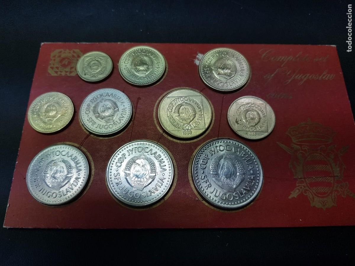 Monedas antiguas de Europa: COLECCION DE MONEDAS DE YUGOSLAVIA