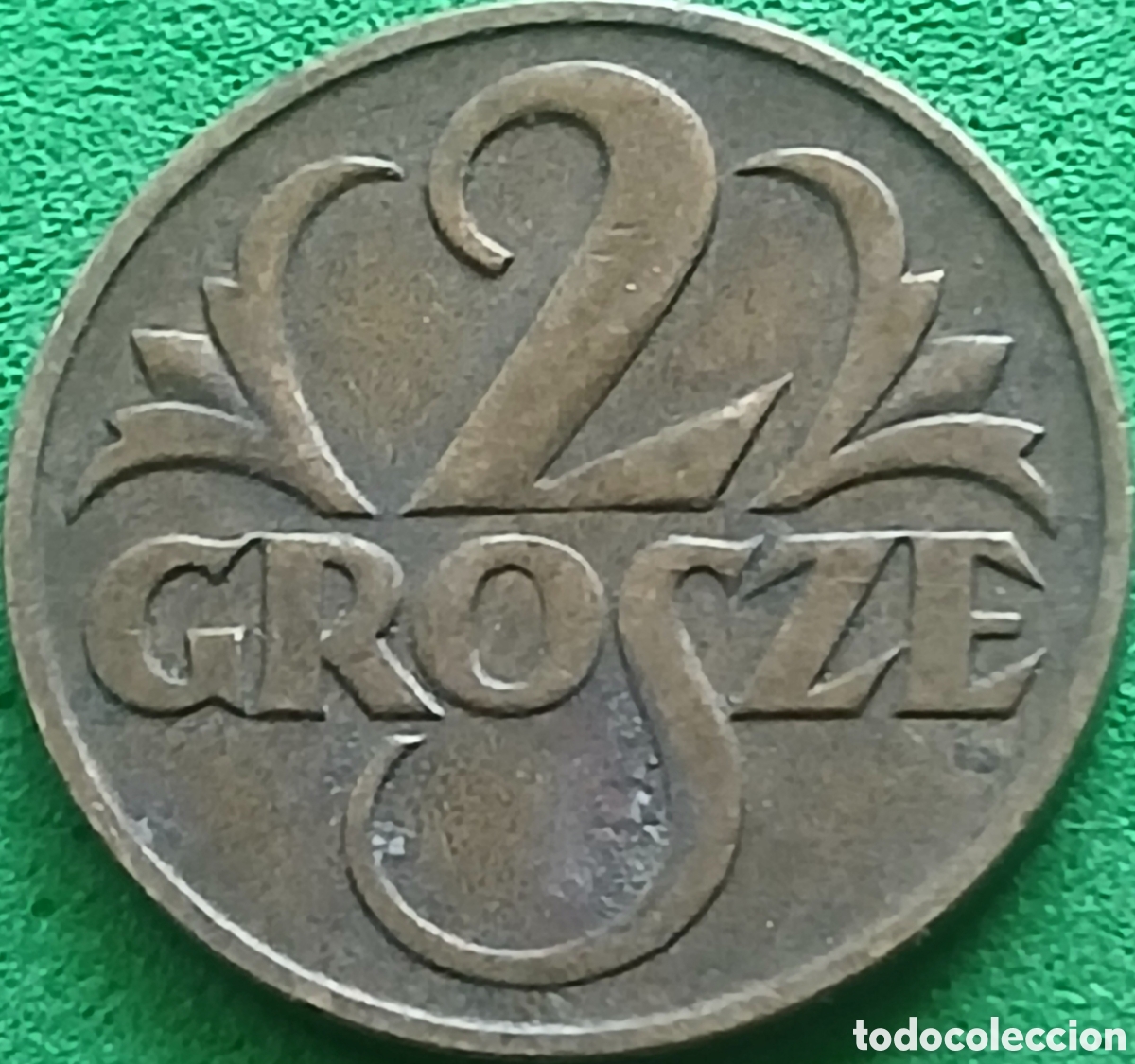 Monedas antiguas de Europa: Polonia 2 grosze 1923 Y#9